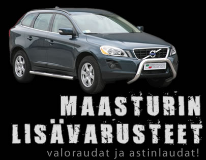 Valoraudat ja astinlaudat maastureihin